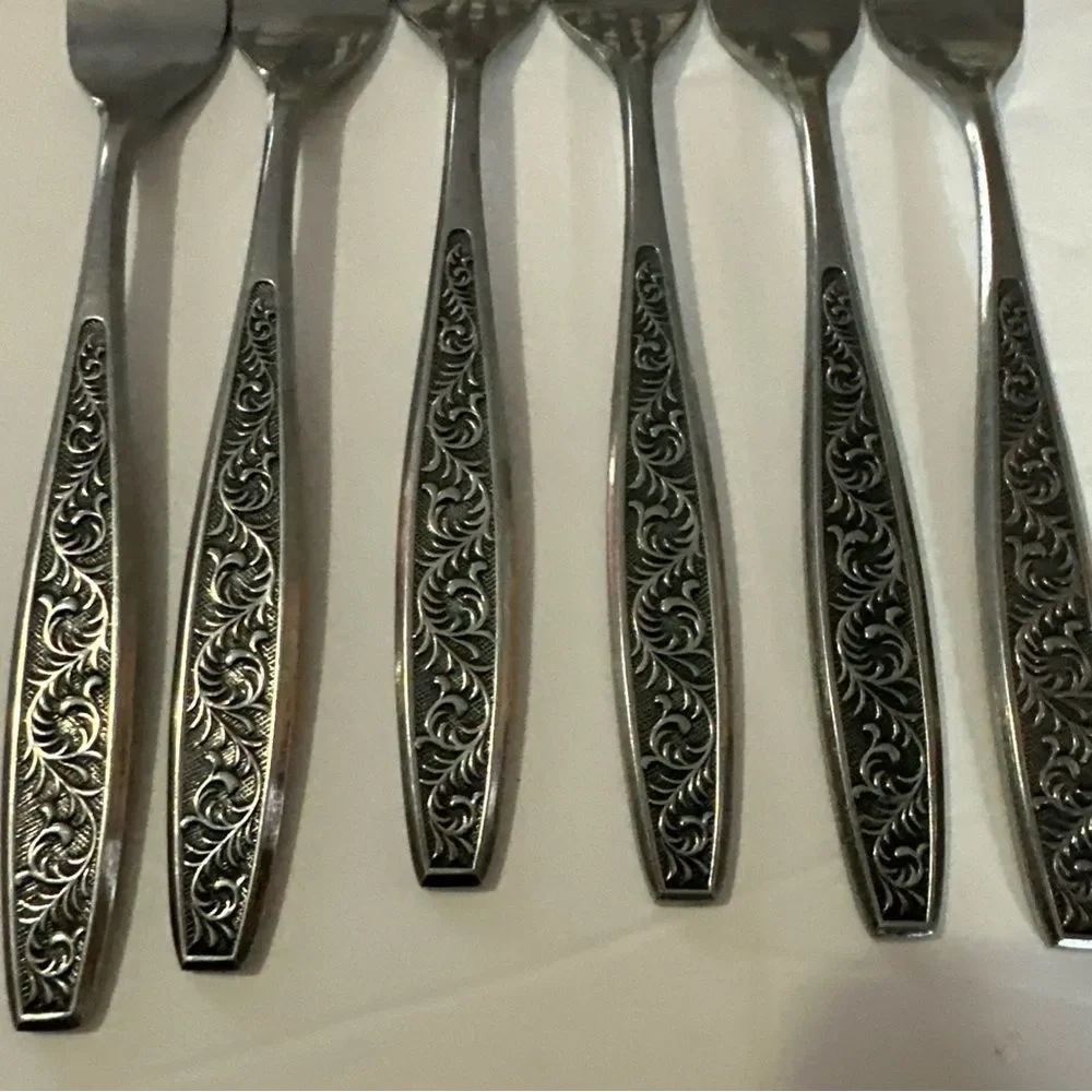 Hanford Forge Stainless Steel DELPRADO‎ DEL PRADO 6 Dinner Forks